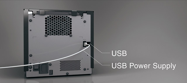 interface d’alimentation USB